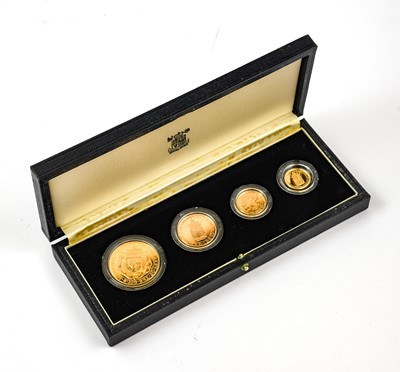 Lot 18 - Elizabeth II, 4-Coin Gold Proof Set 1989...