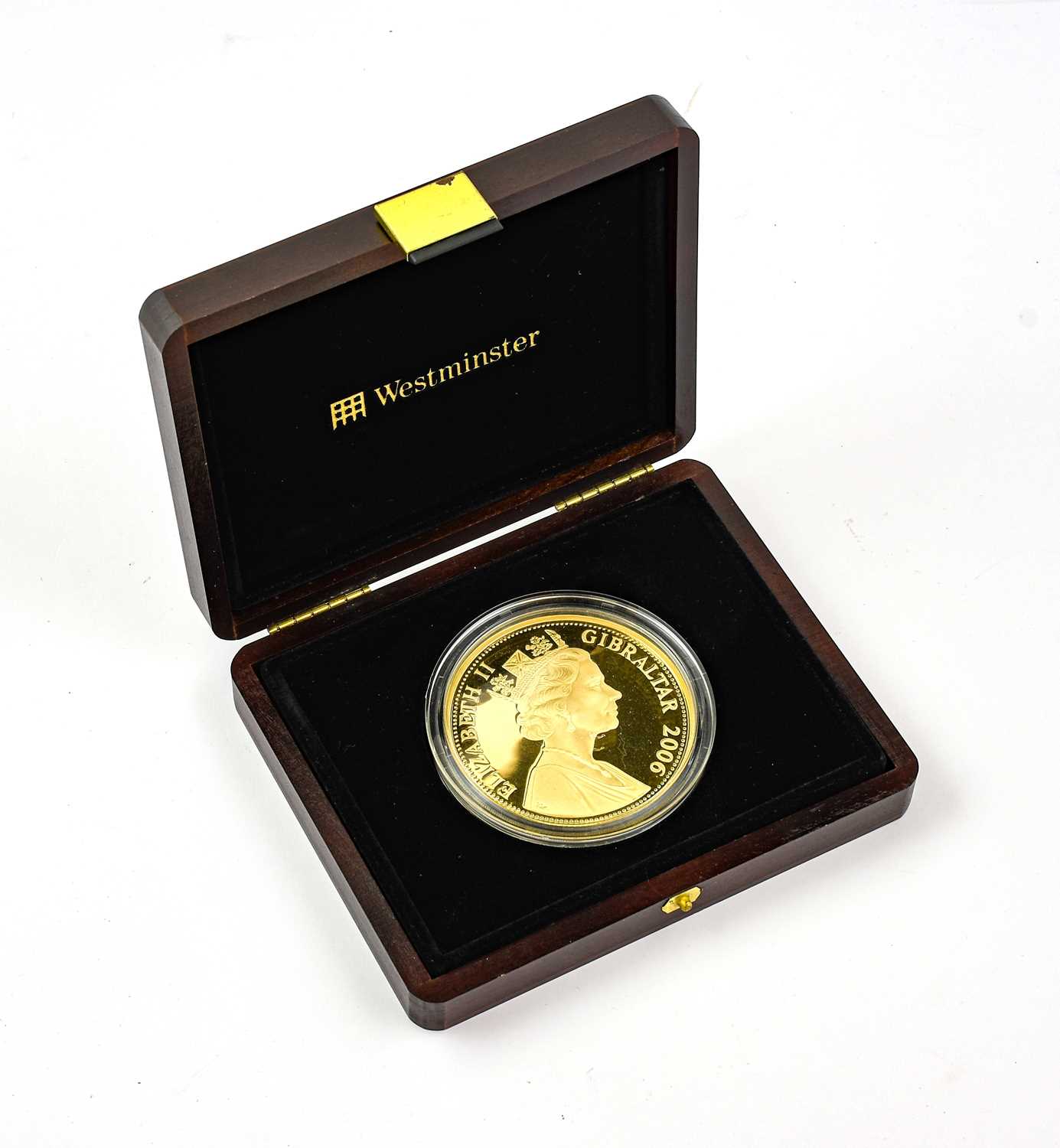 Lot 19 - Gibraltar, Gold Proof £10 2006, commemorating...