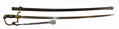 Lot 221 - A Second World War German Degan Sword, with 82....