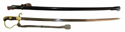 Lot 222 - A German Police Officer's Sword, the 81cm...