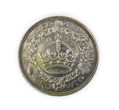 Lot 21 - George V, Crown 1929, good edge & surfaces,...