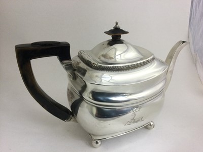 Lot 2006 - A George III Silver Teapot