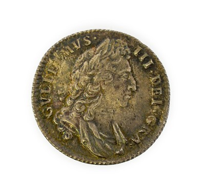 Lot 43 - William III, Shilling 1697, third bust, rev....