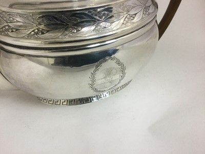 Lot 2008 - A George III Silver Teapot