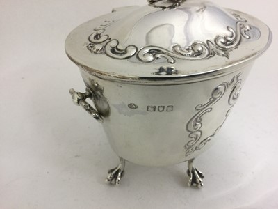 Lot 2131 - An Edward VII Silver Tea-Caddy