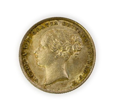 Lot 51 - Victoria, Shilling 1852, second Young Head, a...