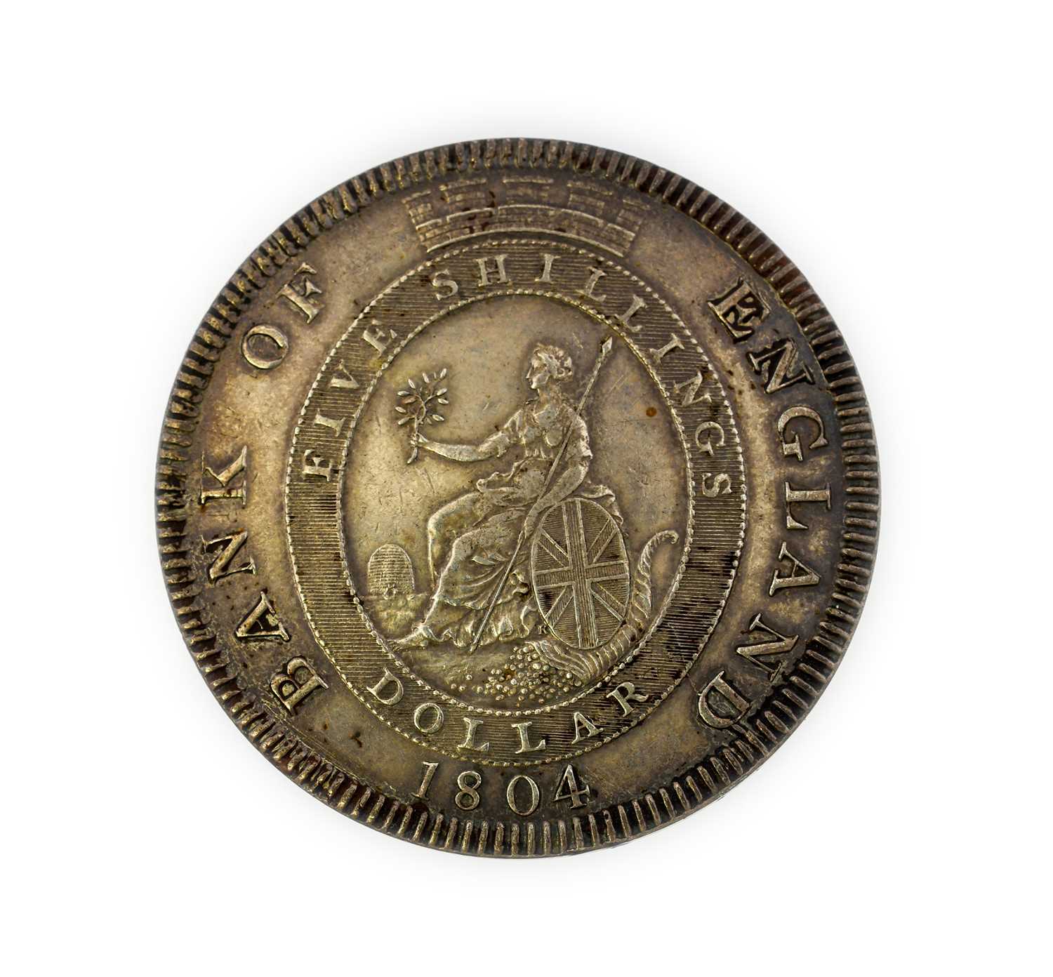 Lot 8 - George III, Bank of England Dollar 1804, obv....