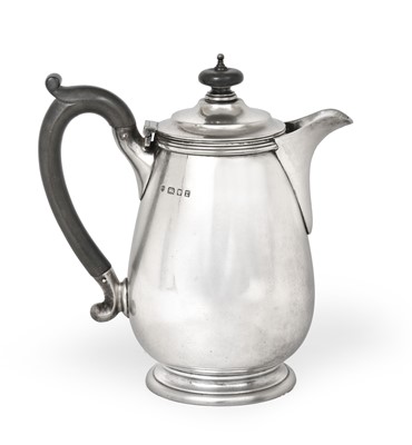 Lot 2164 - A George V Silver Hot-Water Jug