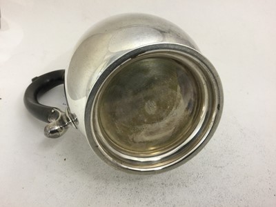 Lot 2119 - A George V Silver Hot-Water Jug, by Edward...