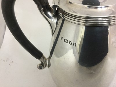 Lot 2164 - A George V Silver Hot-Water Jug