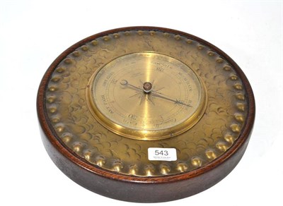 Lot 543 - Arts & Crafts barometer