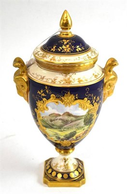 Lot 558 - Modern Coalport Langdale pike vase