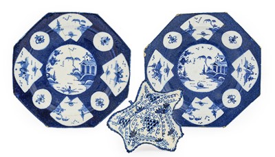 Lot 12 - A Pair of Bow Porcelain Plates, circa 1760,...