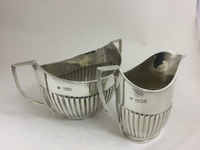 Lot 2105 - A Four-Piece Victorian Silver Tea and Coffee-Service