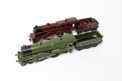 Lot 3307 - Hornby O Gauge Two Clockwork Locomotives