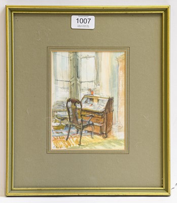 Lot 1007 - Barbara Lady Brassey, interior scene with...