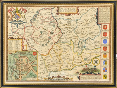 Lot 9 - Speed (John). Leicester, c.1611, & Nottingham, 1676