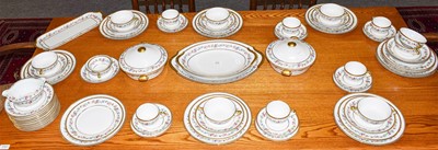 Lot 333 - A Limoges part dinner and tea service by...