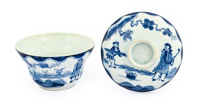 Lot 10 - A Bow Porcelain Rice Bowl and Cover, circa...
