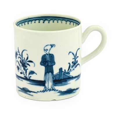 Lot 28 - A Worcester Porcelain Coffee Can, circa 1775,...