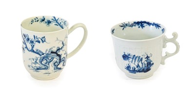 Lot 21 - A Worcester Porcelain Coffee Cup, circa 1758,...