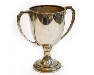 Lot 246 - A George VI Silver Trophy-Cup, by Walker and...