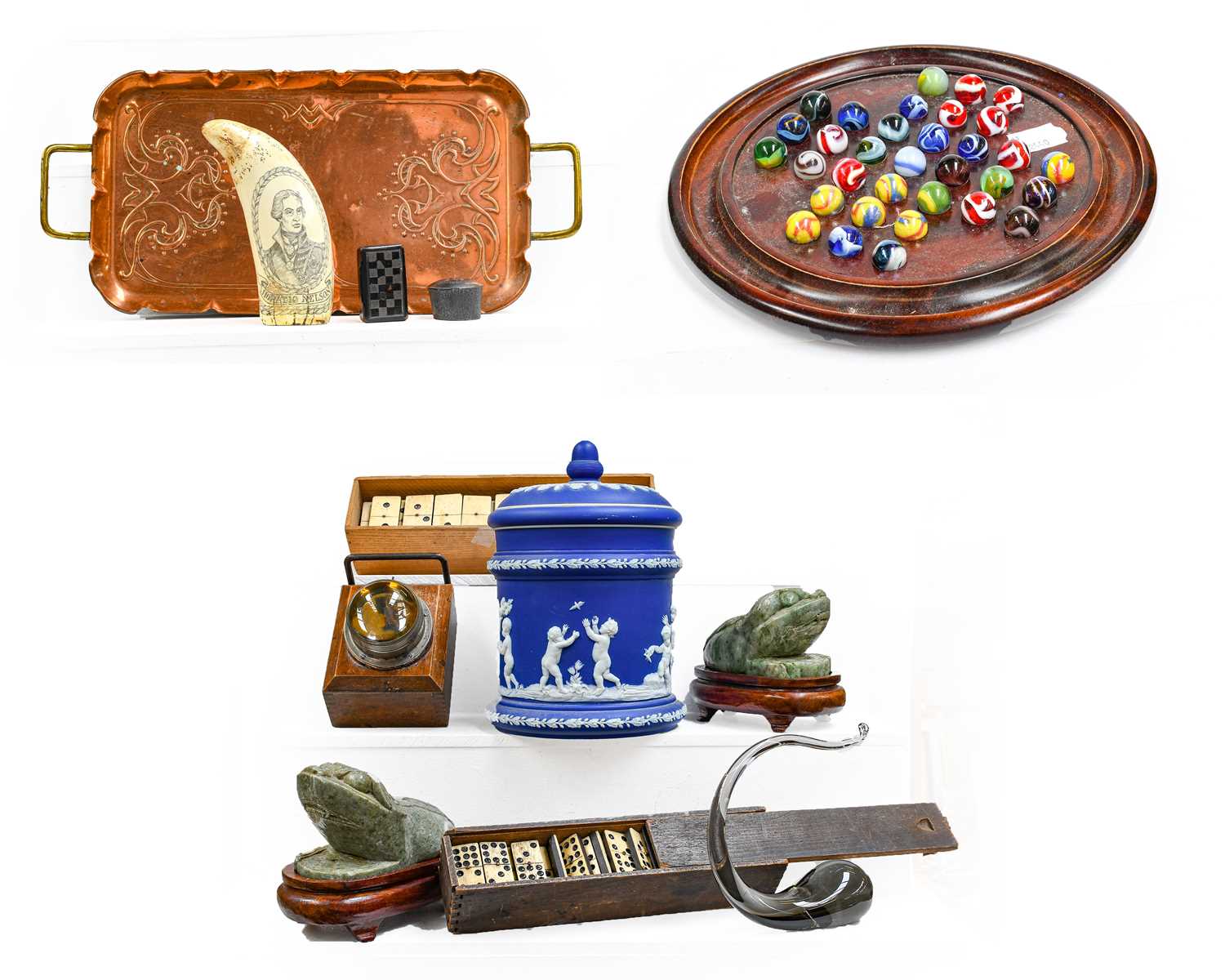 Lot 74 - A quantity of assorted items including a pair...