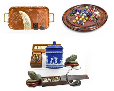 Lot 74 - A quantity of assorted items including a pair...