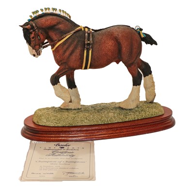 Lot 56 - Border Fine Arts 'Champion of Champions' Shire Stallion (Standard Edition)
