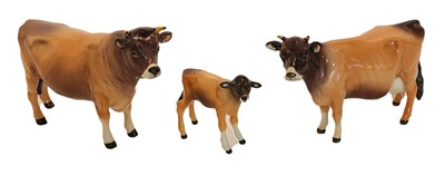 Lot 150 - Beswick Jersey Cattle