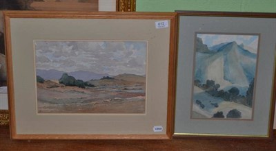 Lot 612 - Four various watercolours