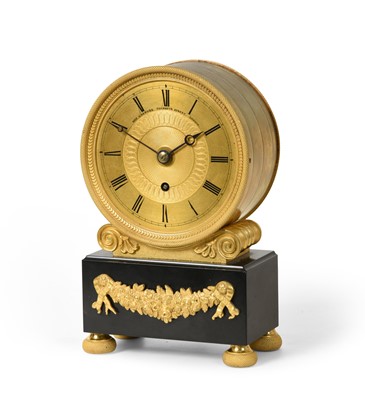 Lot 140 - An Ormolu Mantel Timepiece, signed Des Granges,...