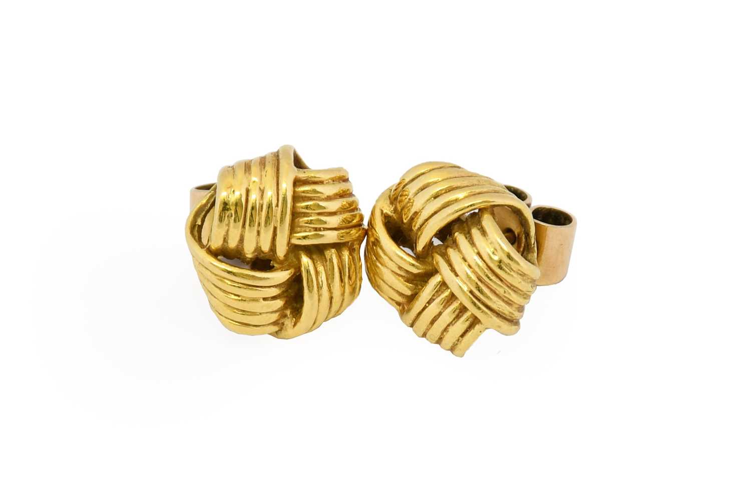 Gold earrings 18 carat Clearance