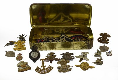 Lot 88 - A Small Quantity of Buttons, Cap and Collar...