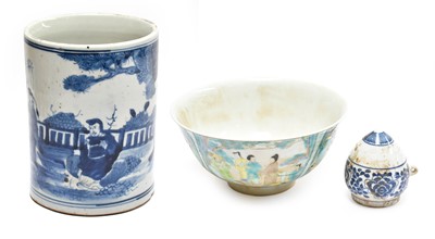Lot 249 - A Chinese Porcelain Bowl, Yongzheng mark but...