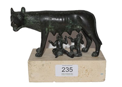 Lot 235 - A late 19th/early 20th century bronze of...