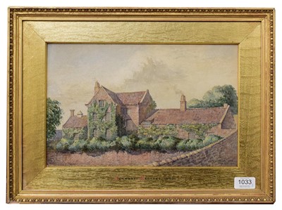 Lot 1033 - V W Hobson (Late 19th century) 
"Hurworth...