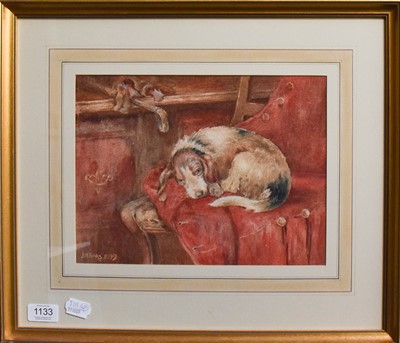 Lot 1054 - J H Binks (19th/20th century) Waiting for...