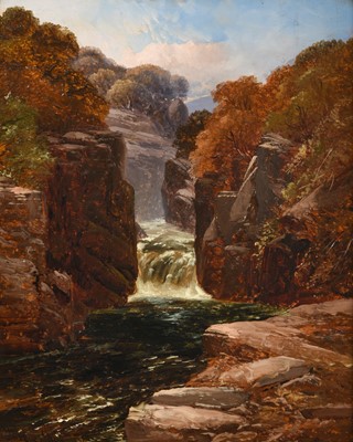 Lot 519 - Clarence Roe (Later 19th century) "High Force"...