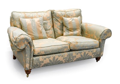 Lot 341 - A Duresta Three-Seater Sofa, modern, covered...