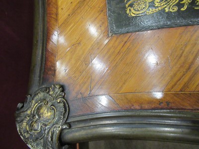 Lot 329 - A Louis XV Style Kingwood, Rosewood...