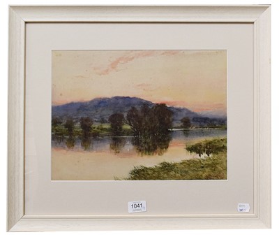 Lot 1041 - Herbert Moxon Cook (1844-1928), The River Arun...