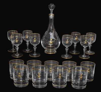 Lot 1 - A Part Suite of Baccarat Glassware, comprising...