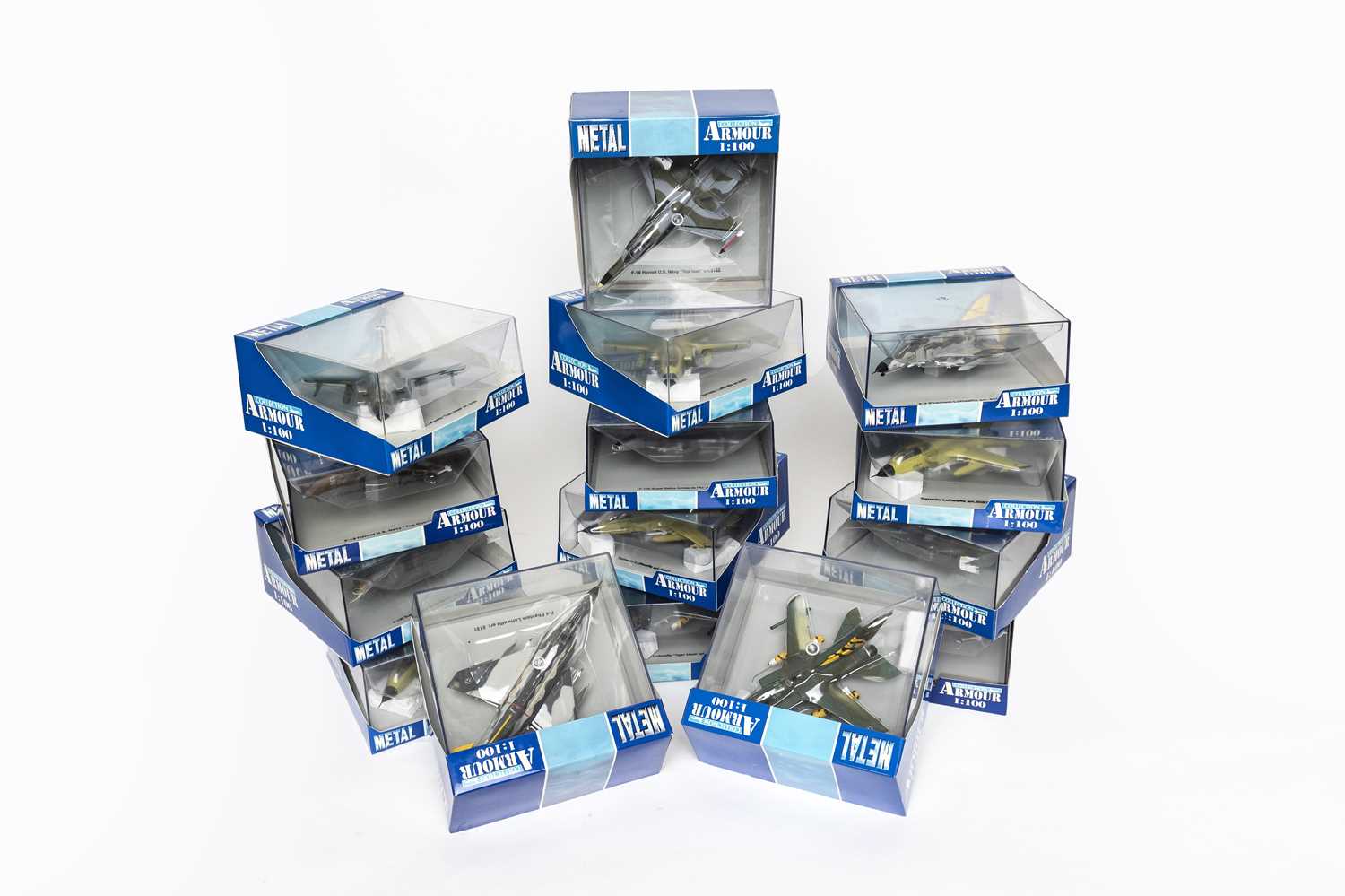 Lot 3380 - Collection Armour 1:100 Scale Aircraft