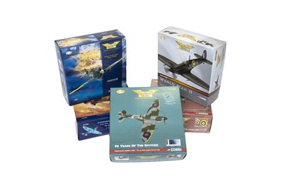 Lot 3394 - Corgi Aviation Archive 1:72 WWII RAF Group