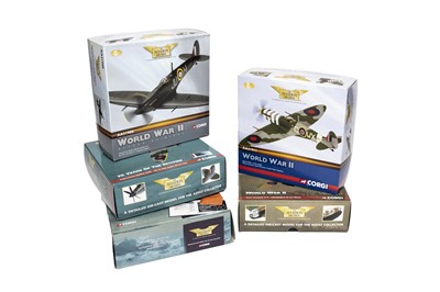 Lot 3396 - Corgi Aviation Archive 1:72 WWII RAF Group