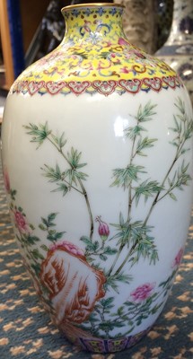 Lot 93 - ^ A Chinese Porcelain Vase, Qianlong reign...