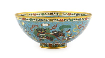 Lot 103 - ^  A Chinese Cloisonne Bowl, 19th century, in...