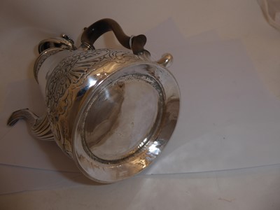 Lot 2002 - A George II Silver Coffee-Pot