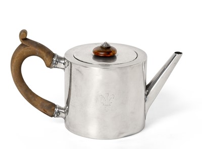 Lot 2258 - ^ A George III Silver Teapot